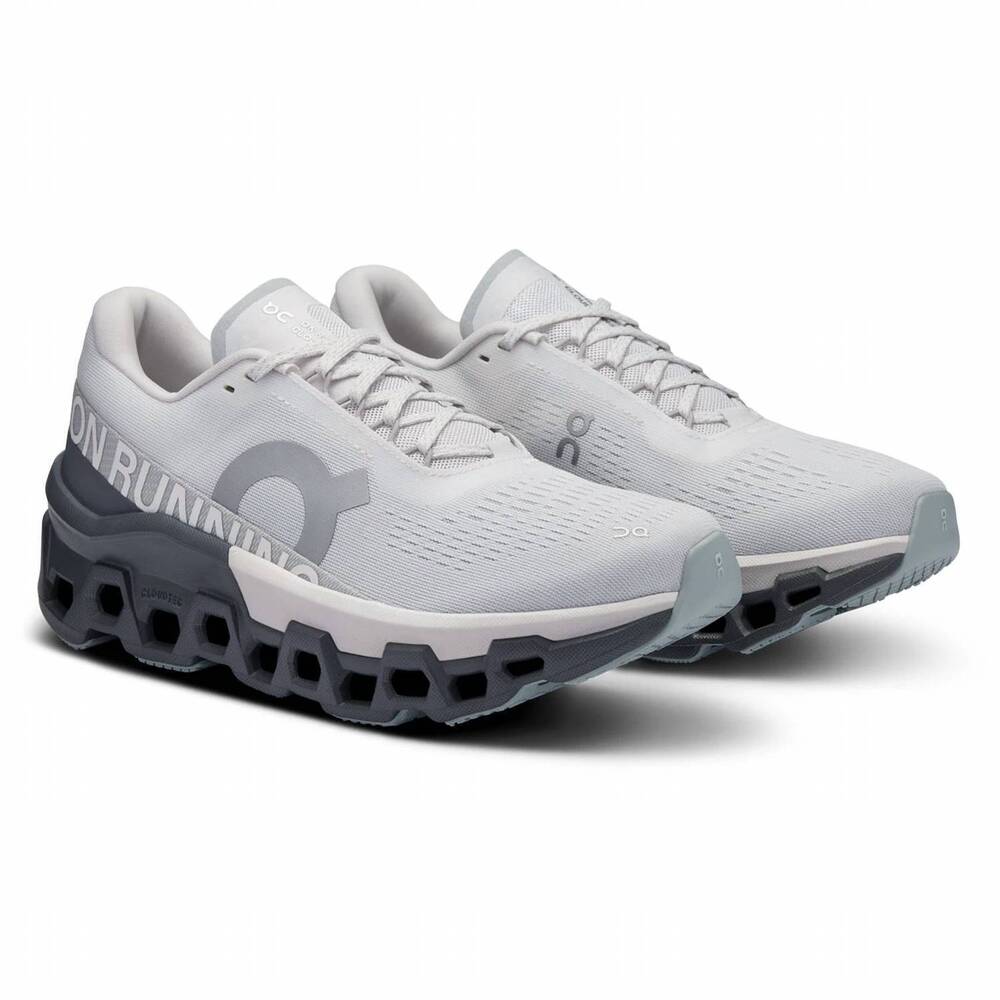 NEW ON RUNNING women's cloundmonster 2 sneaker in frost/rock